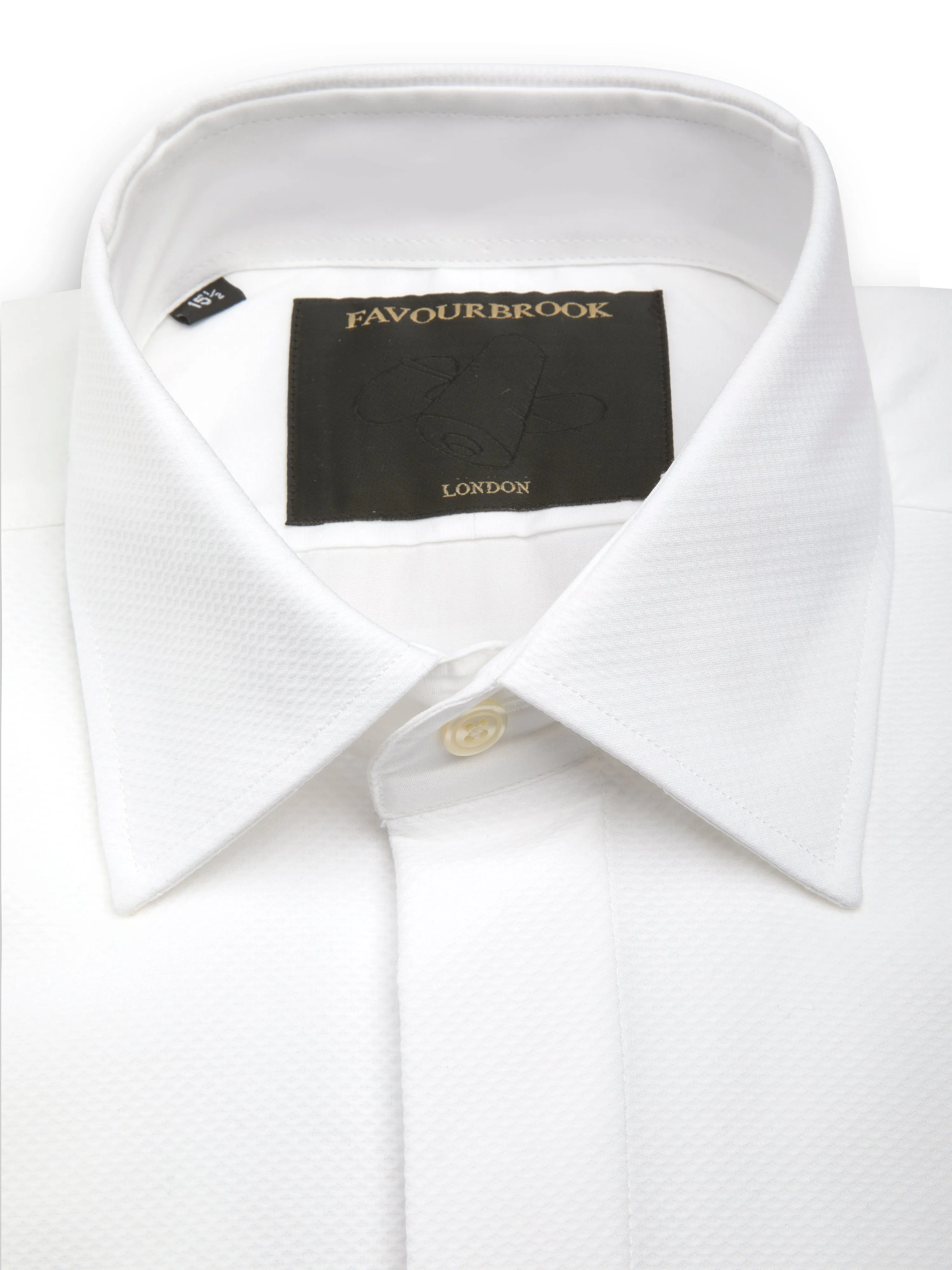 White Sloane Cotton Gatsby Shirt