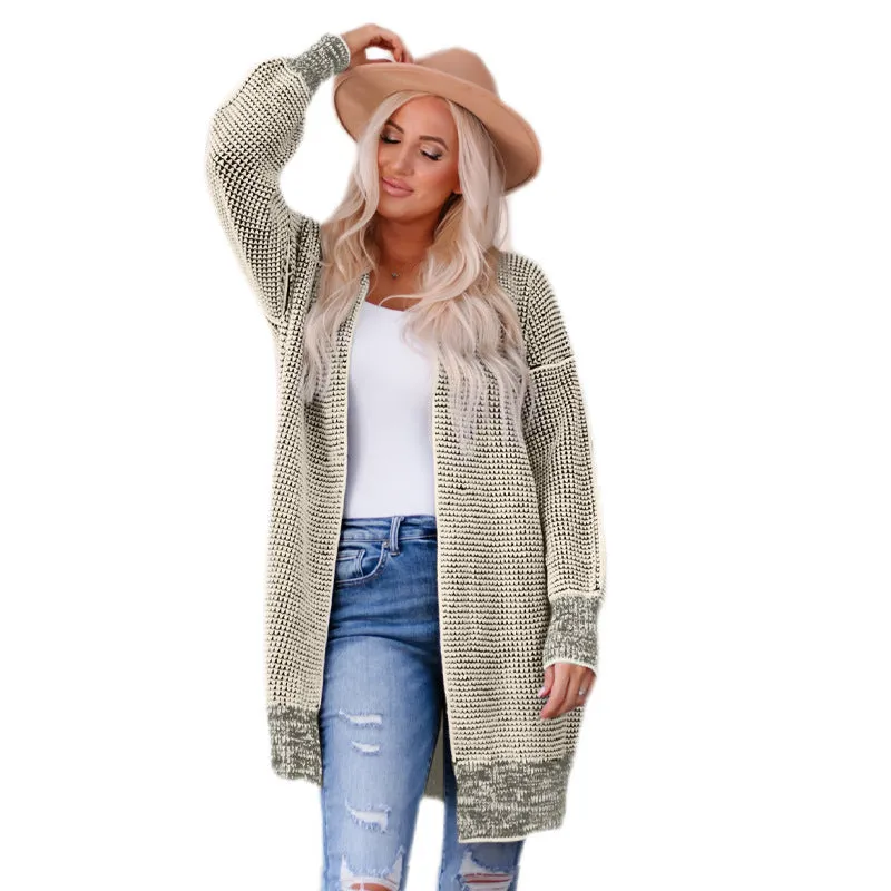 Women's Long-Line Open Front Cardigan Sweater