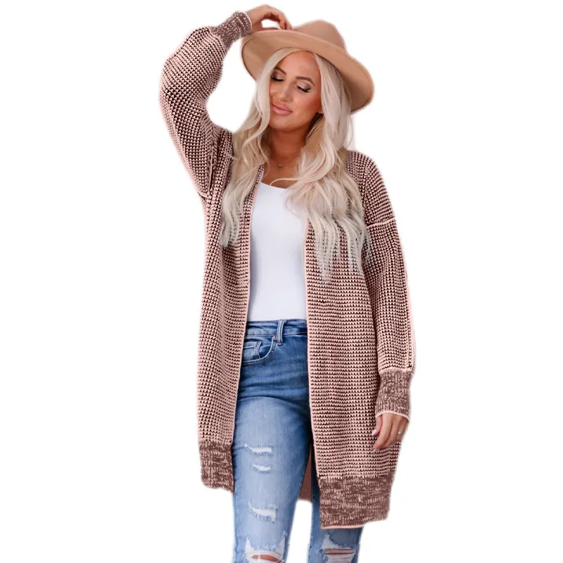 Women's Long-Line Open Front Cardigan Sweater