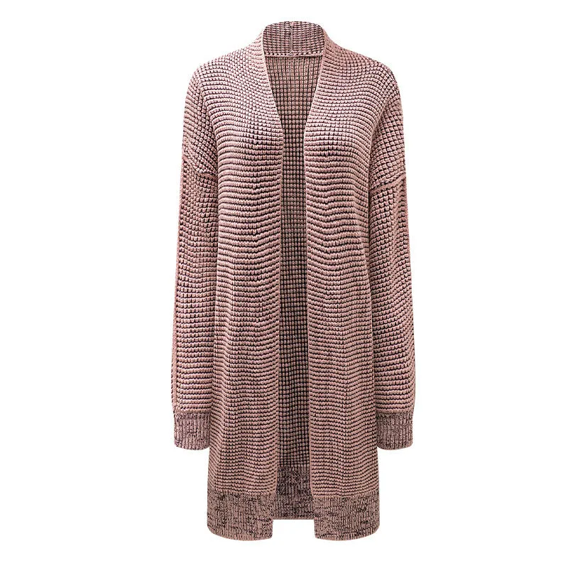 Women's Long-Line Open Front Cardigan Sweater