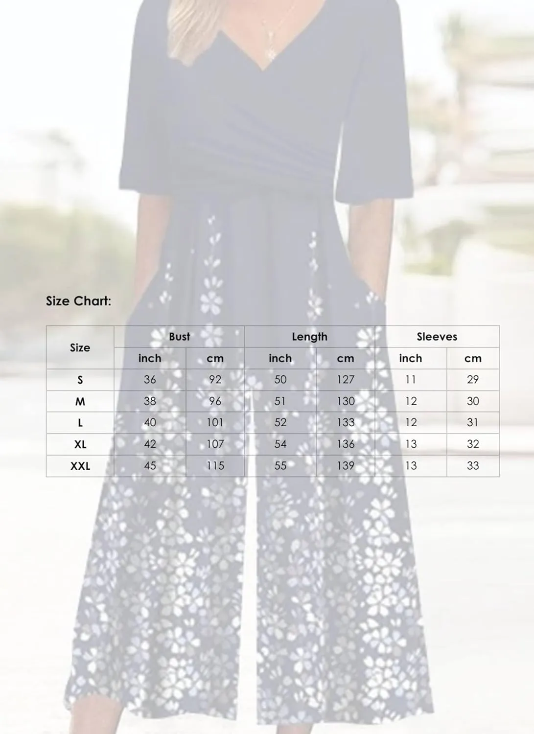 Women's Solid Jumpsuits 2025 Spring Outfits Half Sleeve Elegant V Neck and Wide Leg Pants Rompers with Side Pockets