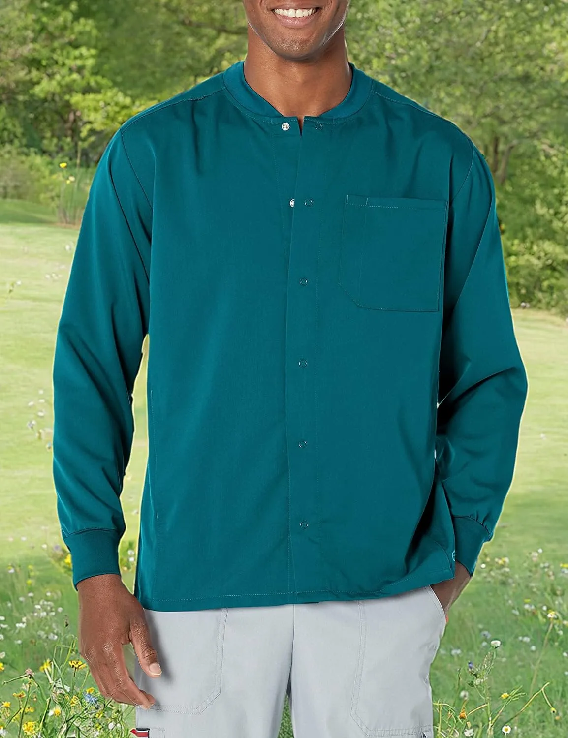 WonderWink Men's Warm-up Jacket